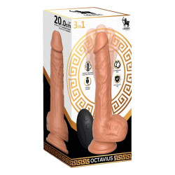CENTAURO Gode Rotatif Vibrant Octavius 15 x 3.7cm